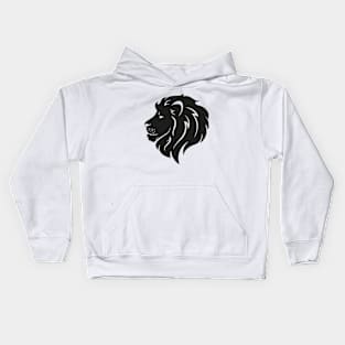 BLACK LION HEAD Kids Hoodie